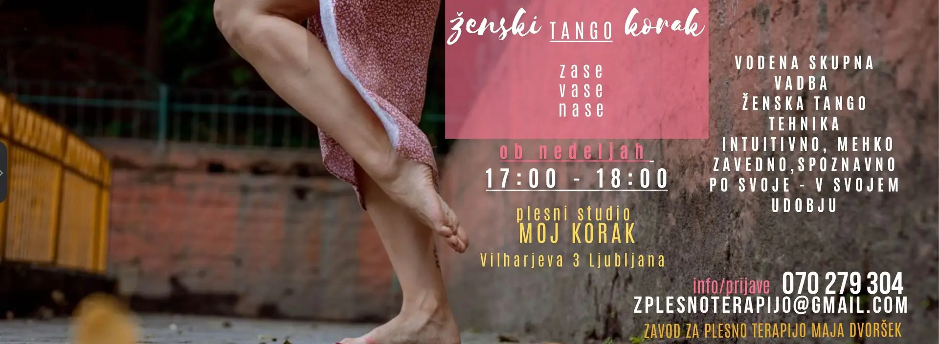 Read more about the article Ženski Tango Korak