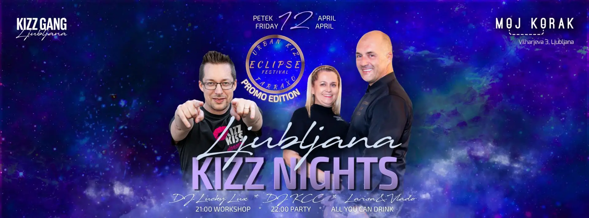Read more about the article Ljubljana KIZZ Nights – ECLIPSE Promo Edition