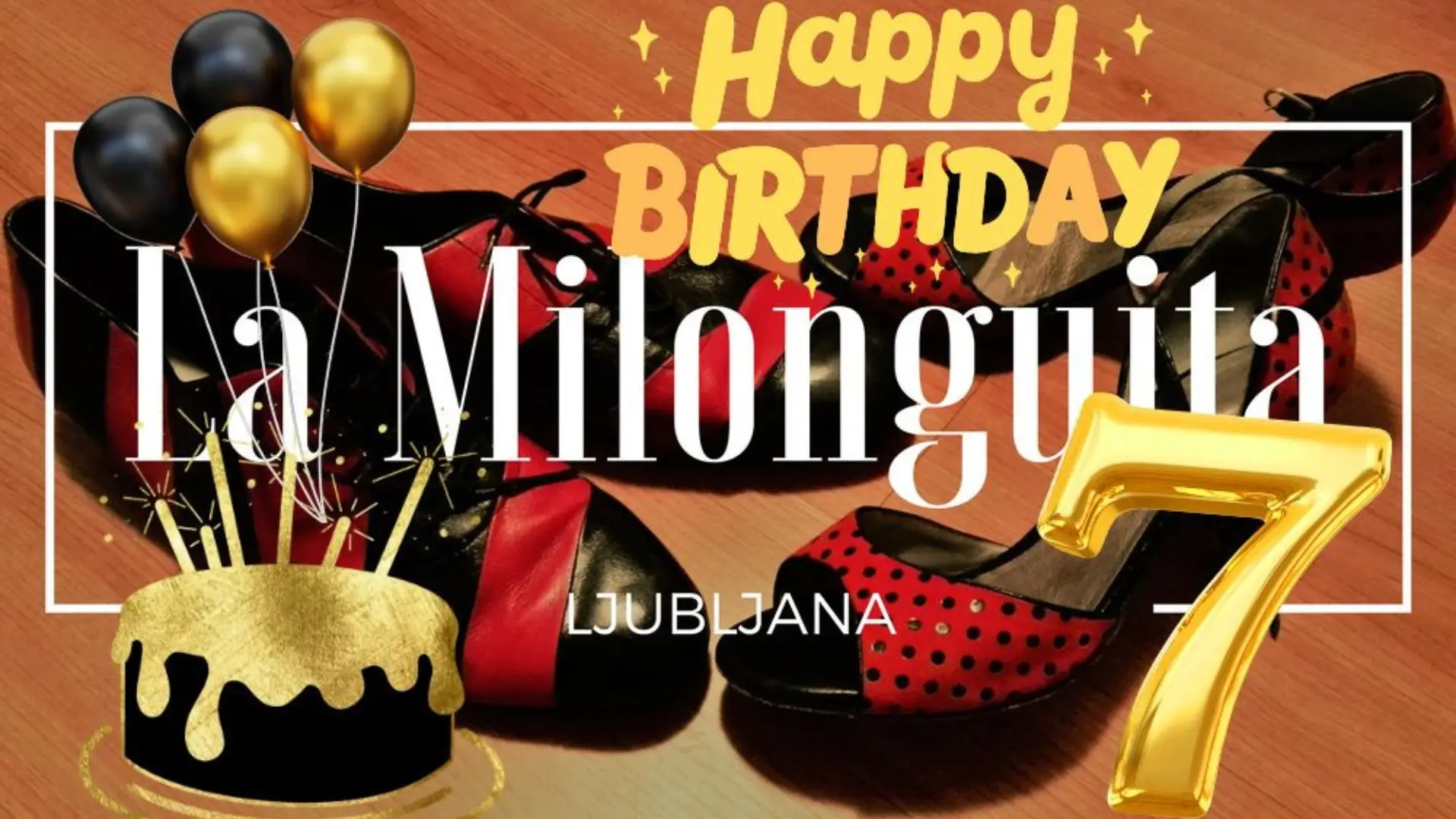 Read more about the article La Milonguita Ljubljana, 6.4.2024 – praznujemo 7. rojstni dan milonge!