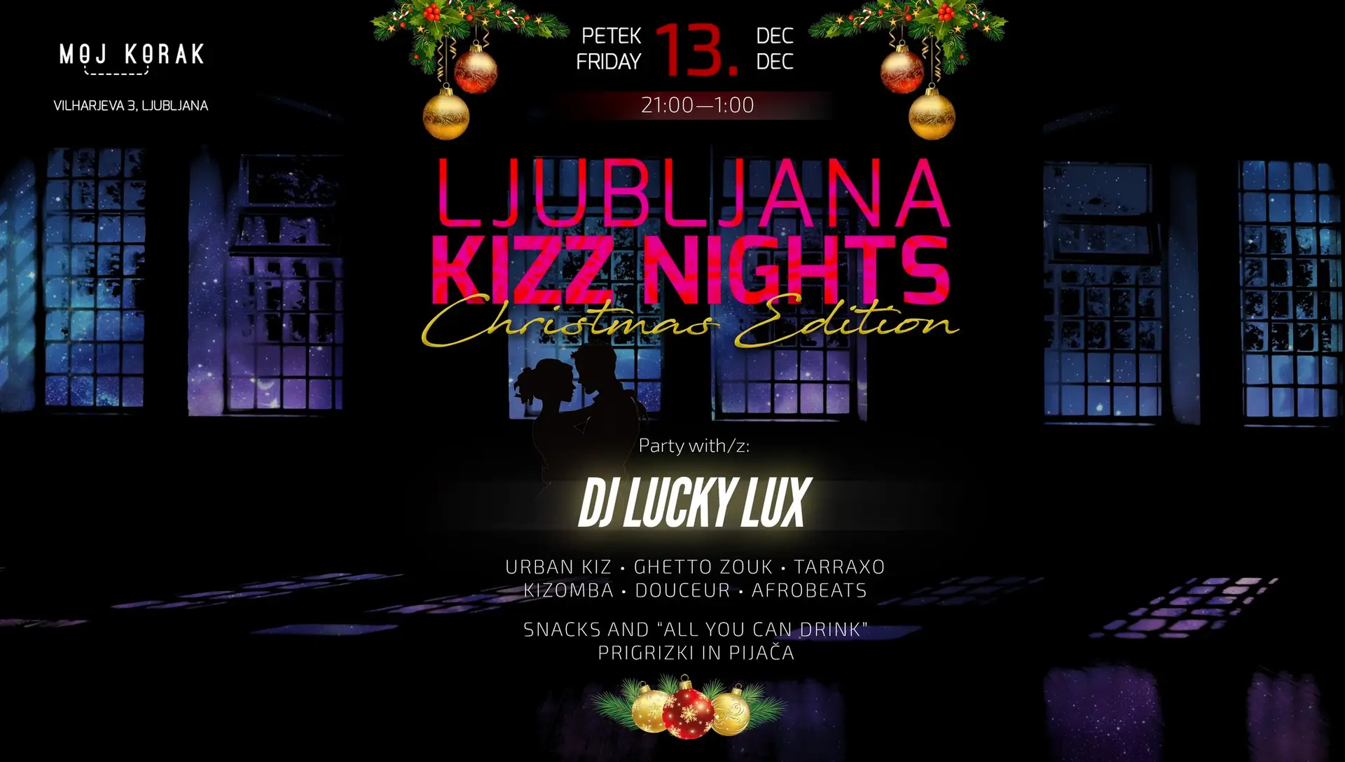 You are currently viewing LJUBLJANA KIZZ NIGHTS – Xmas edition