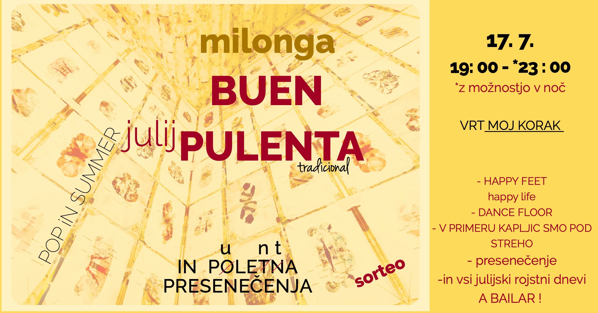 You are currently viewing Milonga BUEN POLENTA