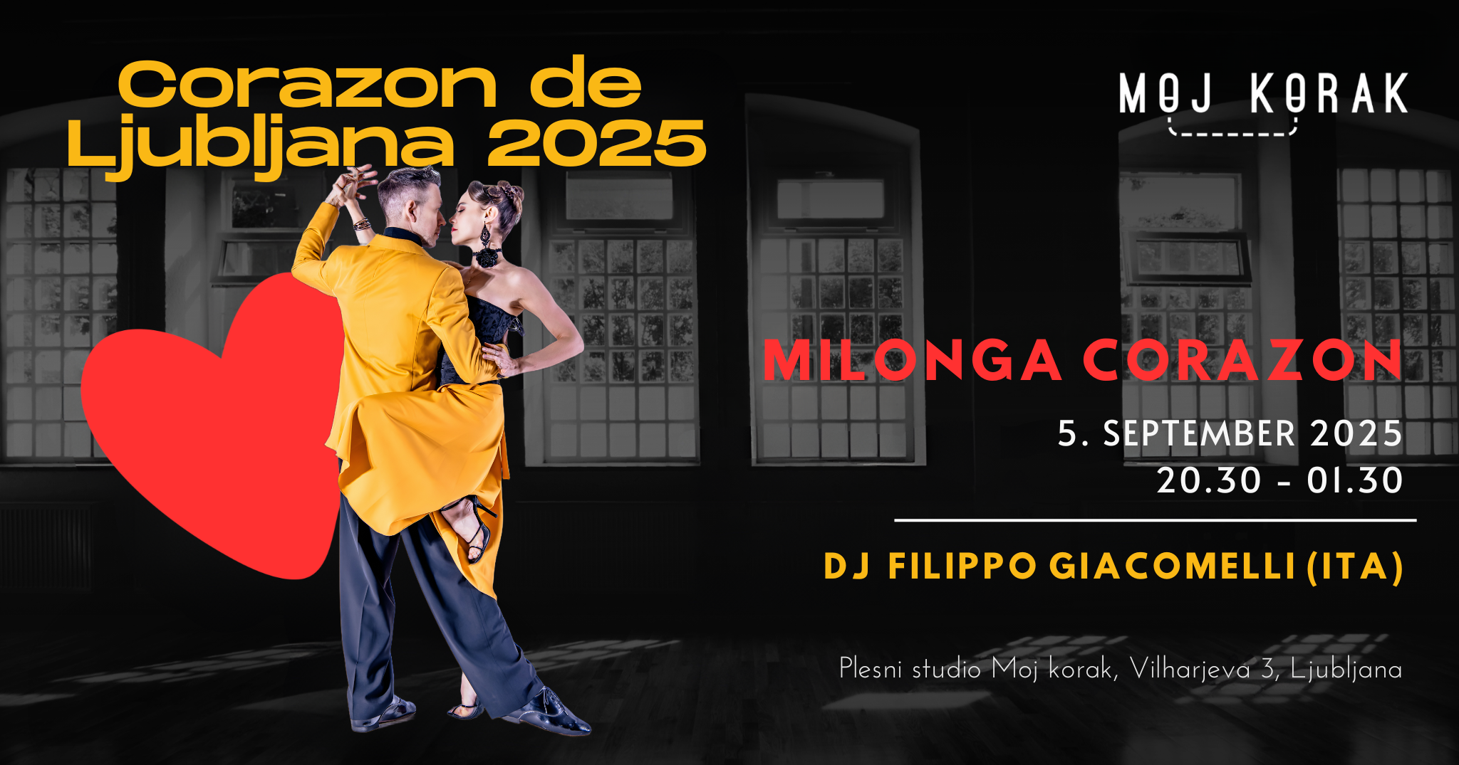 Read more about the article MILONGA CORAZON – DJ FILIPPO GIACOMELLI