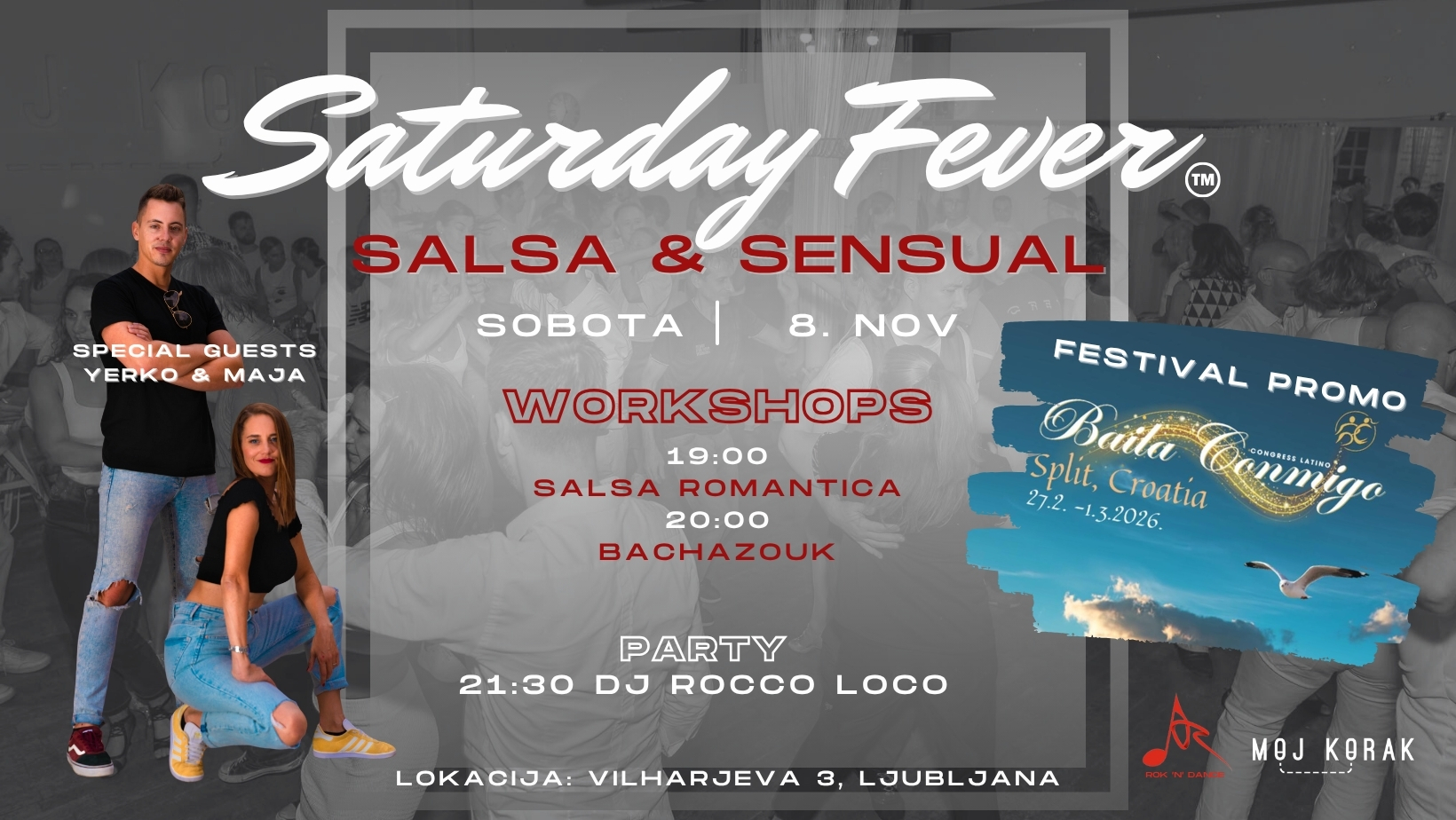 You are currently viewing SATURDAY FEVER – BAILA CONMIGO PROMOTION