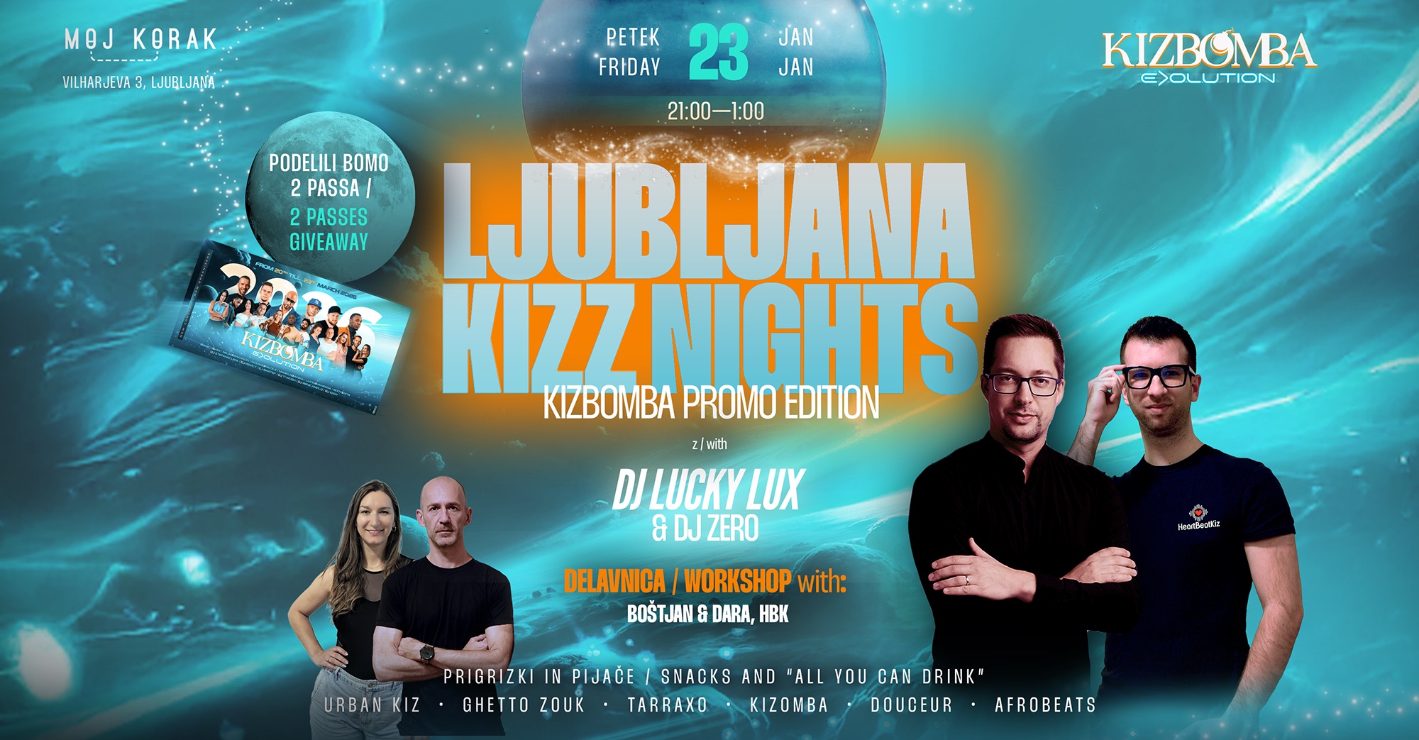 You are currently viewing Ljubljana KIZZ nights – kizomba preplesavanje